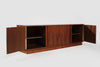Scandinavian Modern Teak & Walnut Credenza, C. 1950s