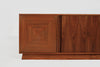 Scandinavian Modern Teak & Walnut Credenza, C. 1950s