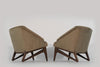 Modernist Sculptural Lounge Chairs by Erwin Lambeth, C. 1950s