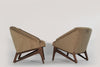 Modernist Sculptural Lounge Chairs by Erwin Lambeth, C. 1950s