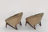 Modernist Sculptural Lounge Chairs by Erwin Lambeth, C. 1950s