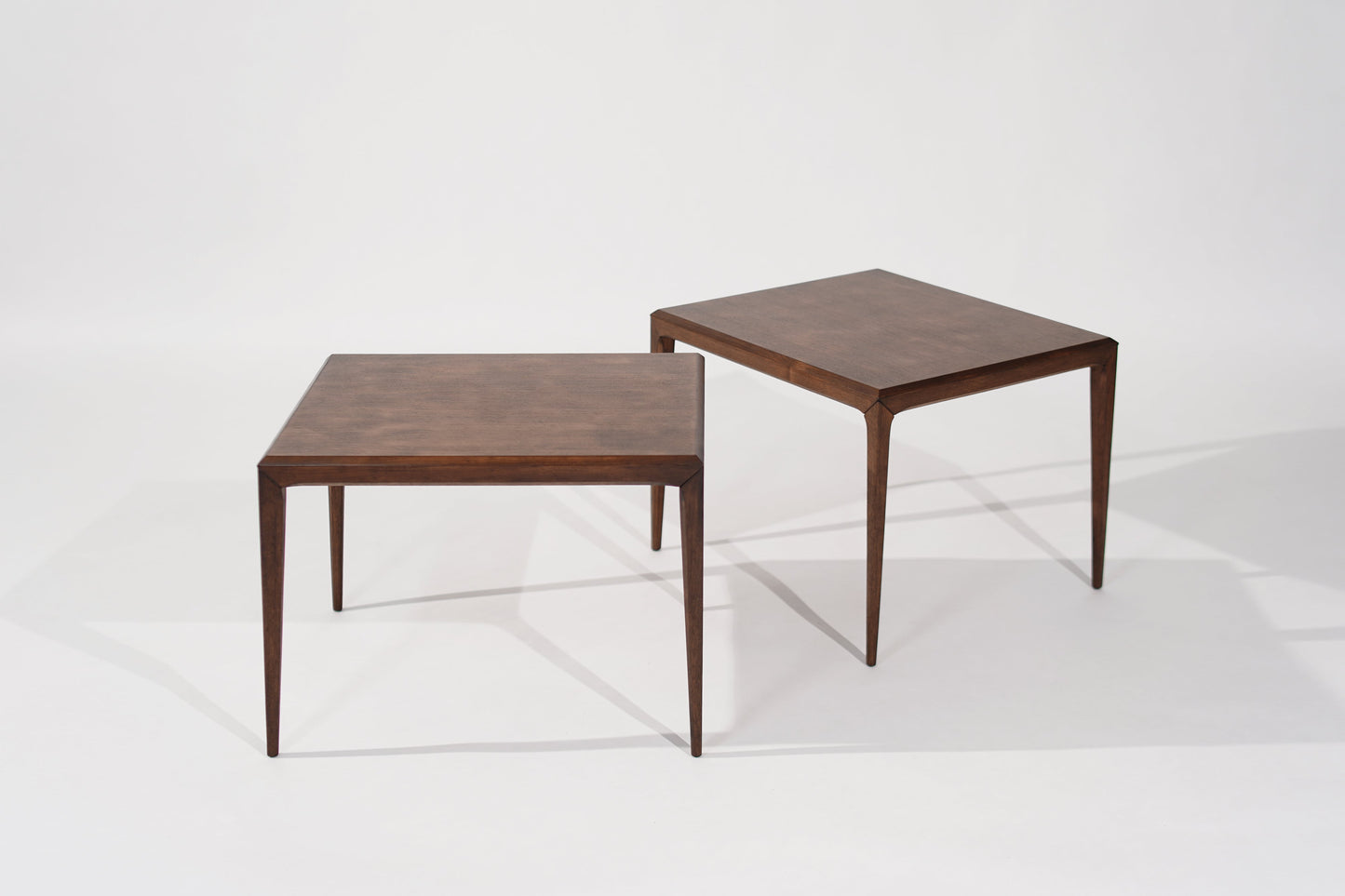 Large-Scale Teak End Tables by Johannes Andersen, Denmark, C. 1950s