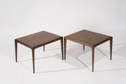 Large-Scale Teak End Tables by Johannes Andersen, Denmark, C. 1950s