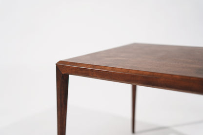 Large-Scale Teak End Tables by Johannes Andersen, Denmark, C. 1950s