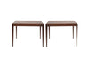 Large-Scale Teak End Tables by Johannes Andersen, Denmark, C. 1950s