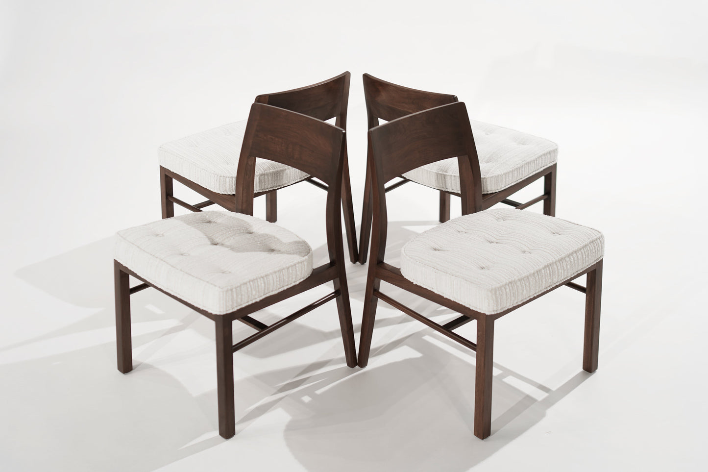 Edward Wormley for Dunbar Expandable Game Table W/ Chairs, C. 1950s