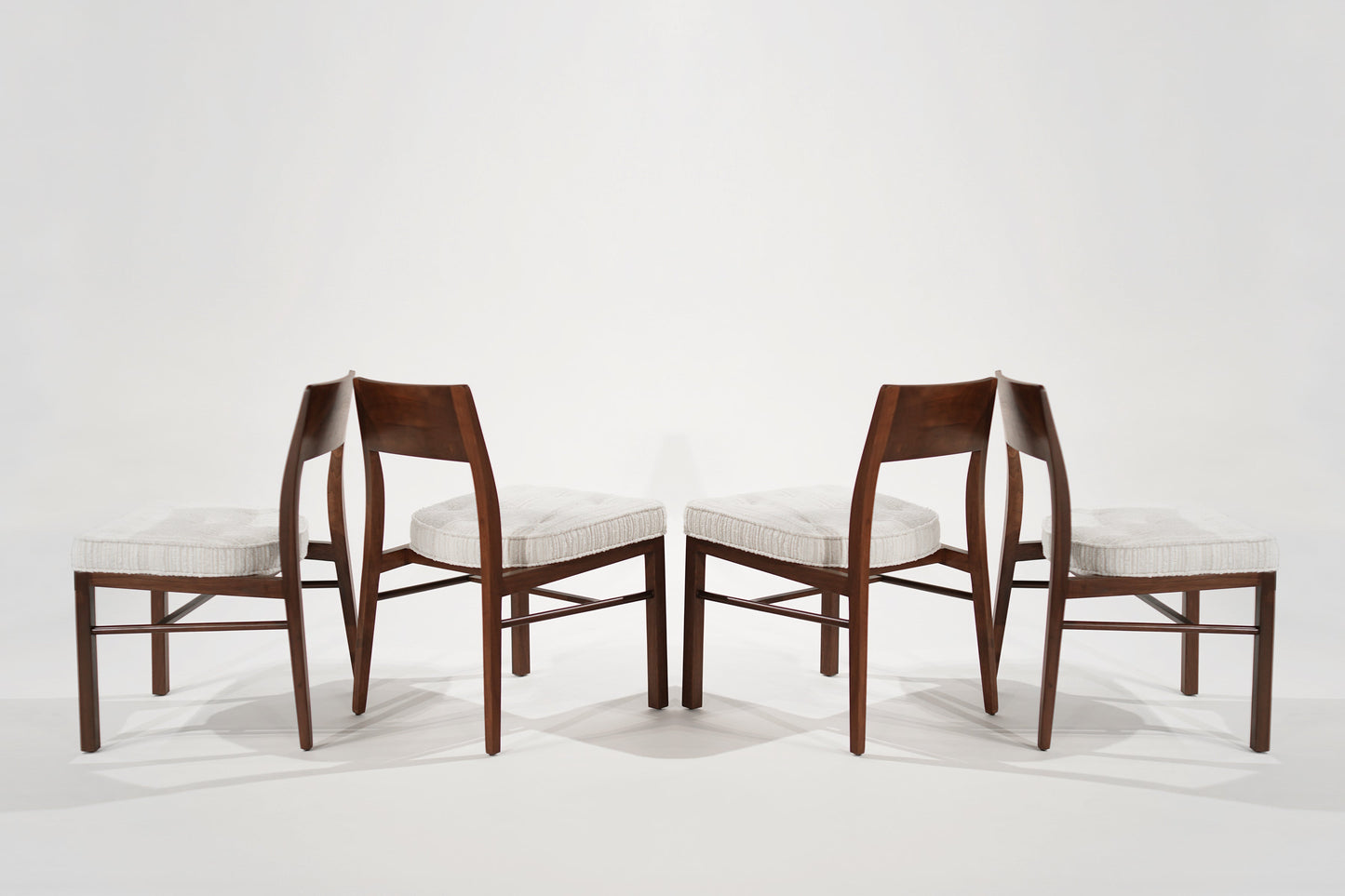 Edward Wormley for Dunbar Expandable Game Table W/ Chairs, C. 1950s