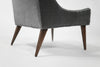 Set of Slipper Chairs by Selig in Plush Mohair, C. 1950s