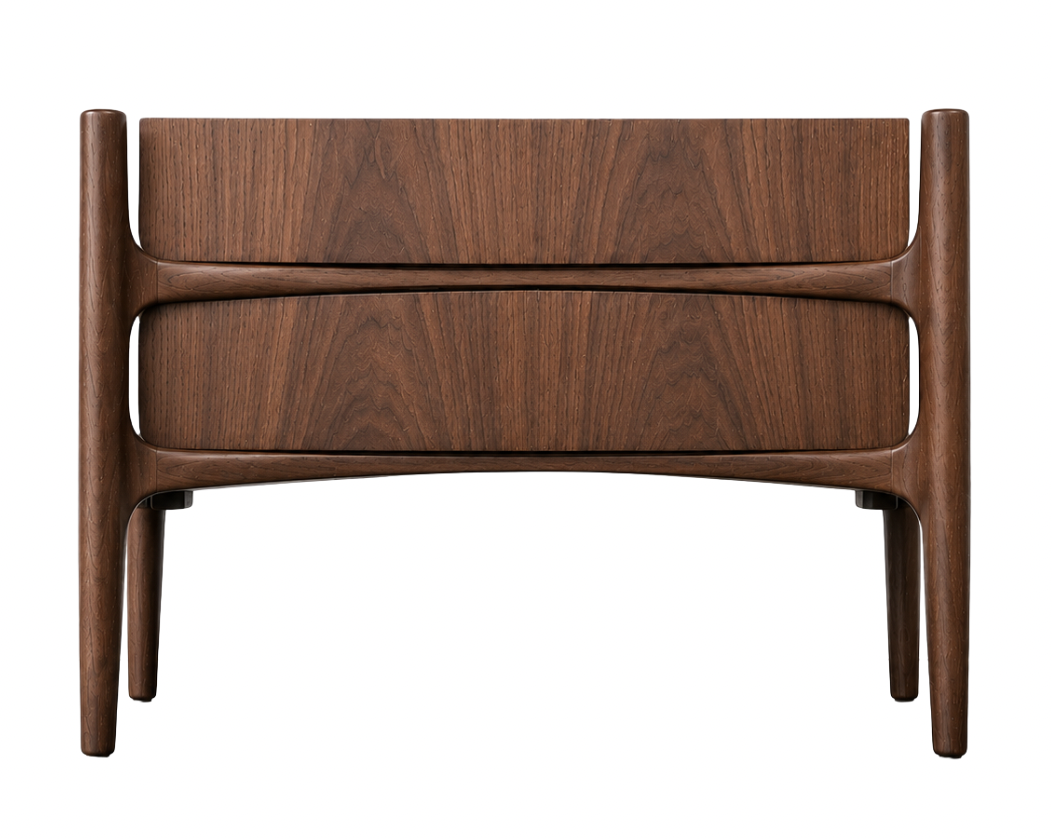 Floatline Nightstand in Special Walnut