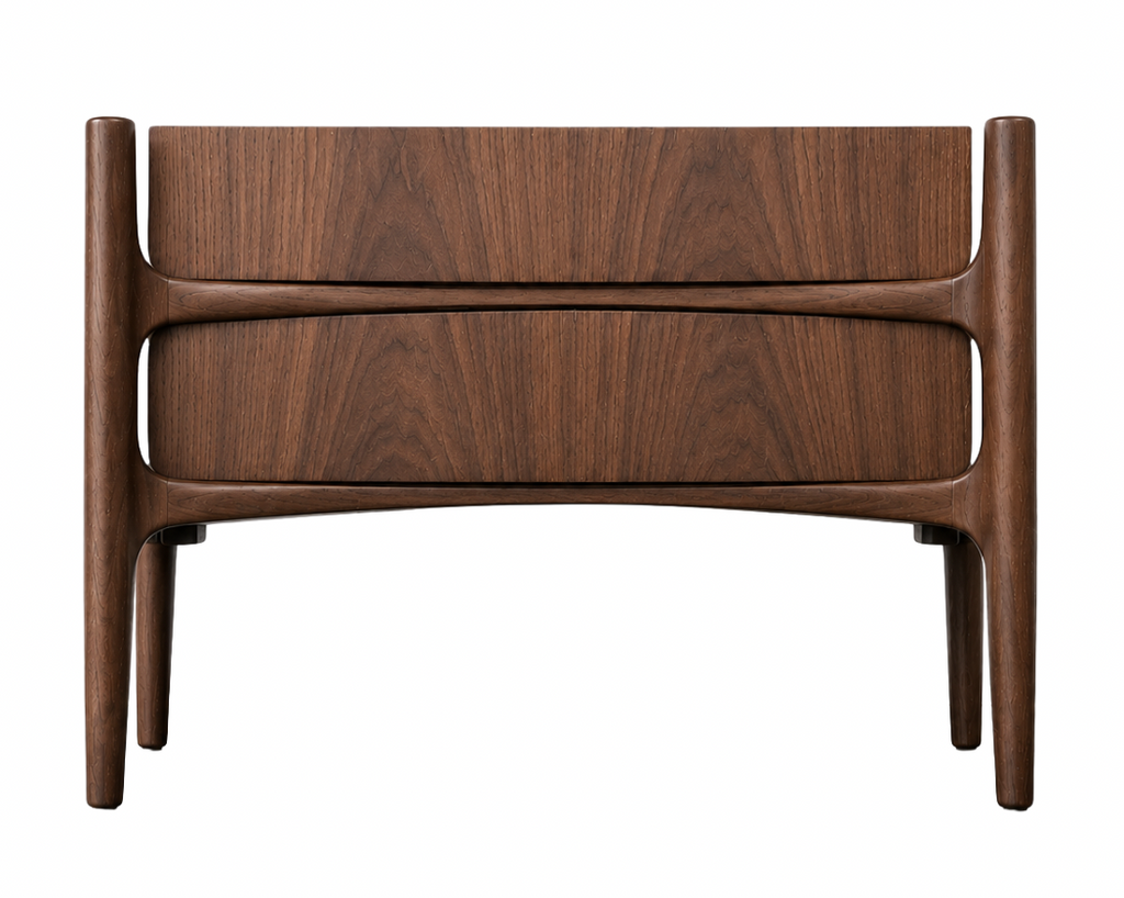 Floatline Nightstand in Special Walnut