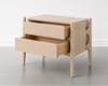 Floatline Nightstand in White Oak
