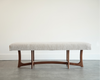 Forma Bench Series 60 in Natural Walnut