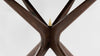 Gazelle Dining Table Series 48 in Special Walnut
