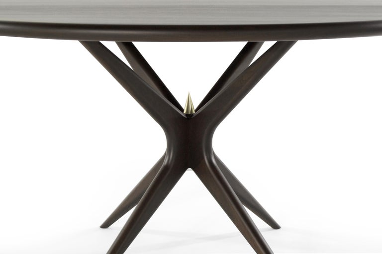 Gazelle Dining Table Series 60 in Espresso Walnut