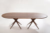 Gazelle Dining Table in Natural Walnut Oval