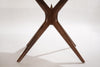 Gazelle Dining Table in Natural Walnut Oval