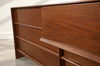 T.H. Robsjohn-Gibbings Thin-Line Walnut Dresser, C. 1950s