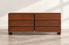 T.H. Robsjohn-Gibbings Thin-Line Walnut Dresser, C. 1950s