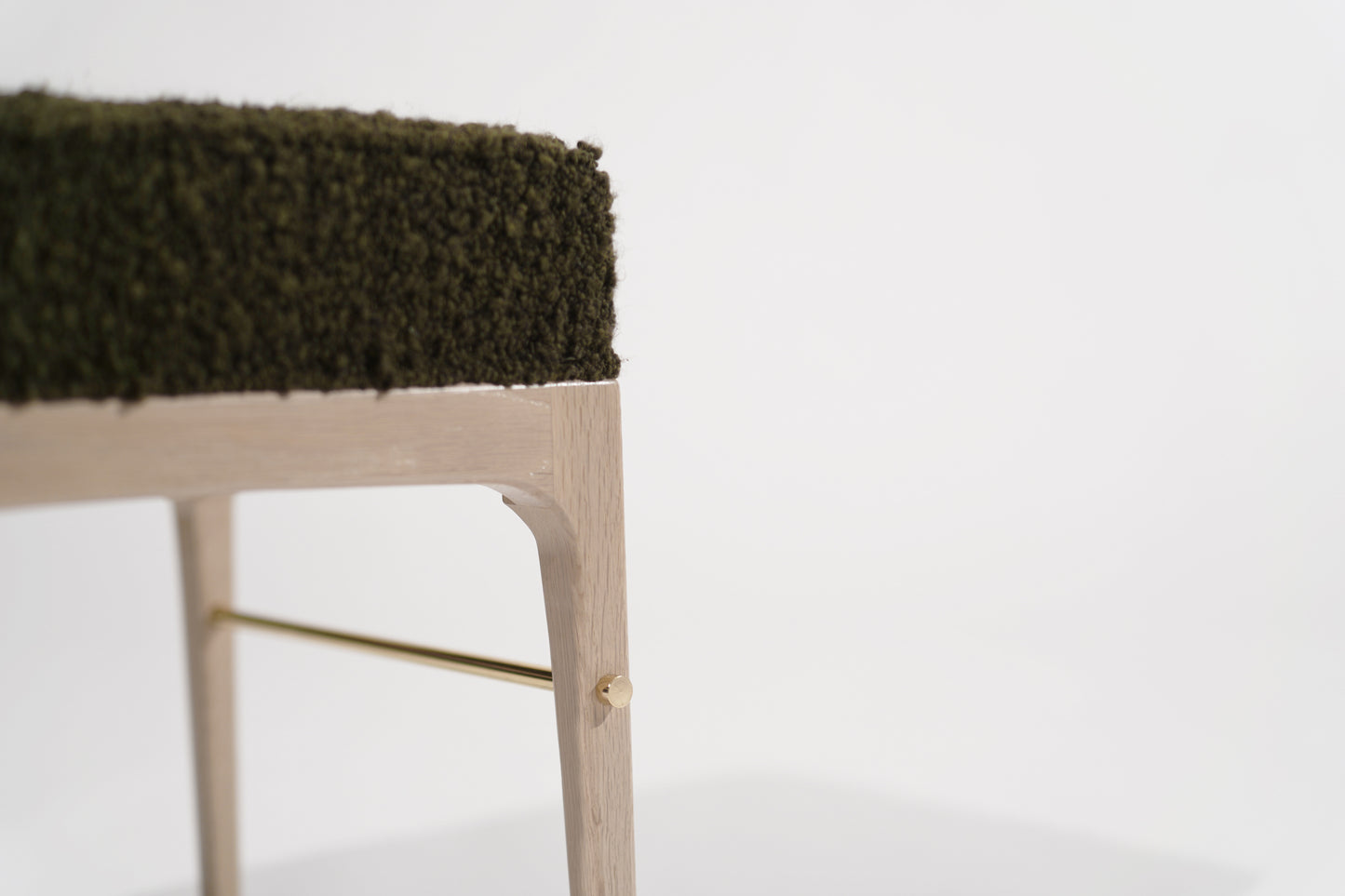 Linear Stools in White Oak Series 18