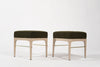 Linear Stools in White Oak Series 18
