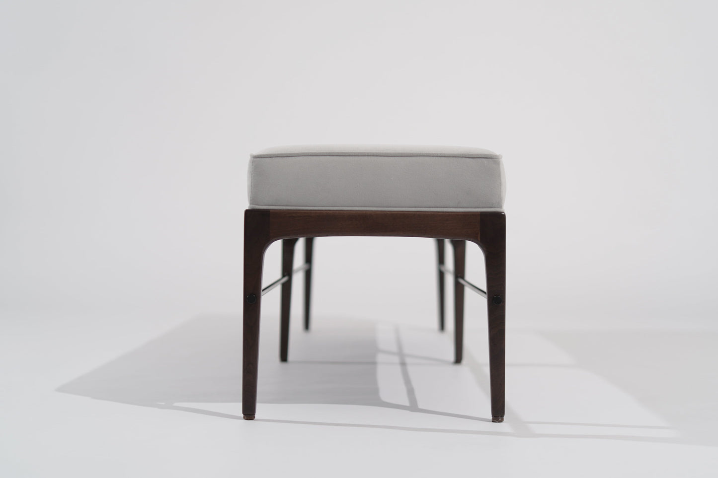 Linear Bench in Dark Walnut Series 72