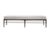 Linear Bench in Dark Walnut Series 72