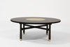 Walnut and Brass Coffee Table by Harvey Probber, C. 1950s