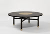Walnut and Brass Coffee Table by Harvey Probber, C. 1950s