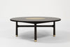 Walnut and Brass Coffee Table by Harvey Probber, C. 1950s