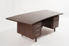 Executive Walnut Desk by Harvey Probber, C. 1950s