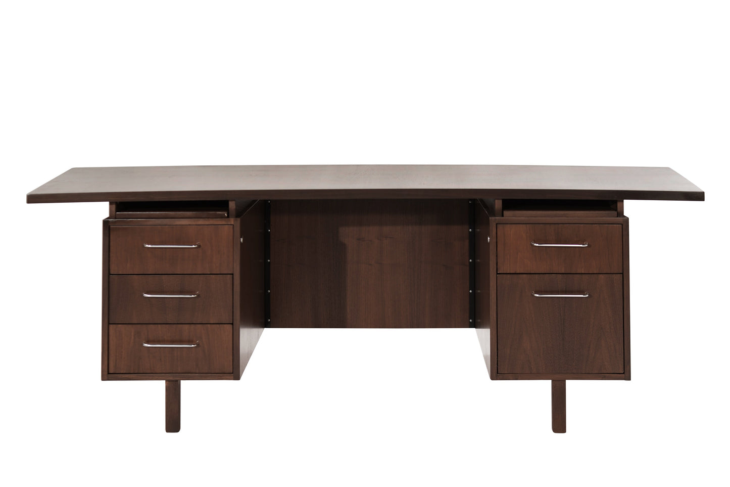 Executive Walnut Desk by Harvey Probber, C. 1950s
