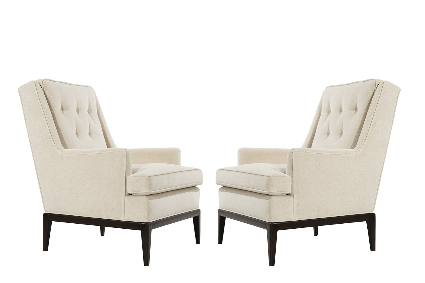 Club Chairs by T.H. Robsjohn-Gibbings for Widdicomb, C. 1950s