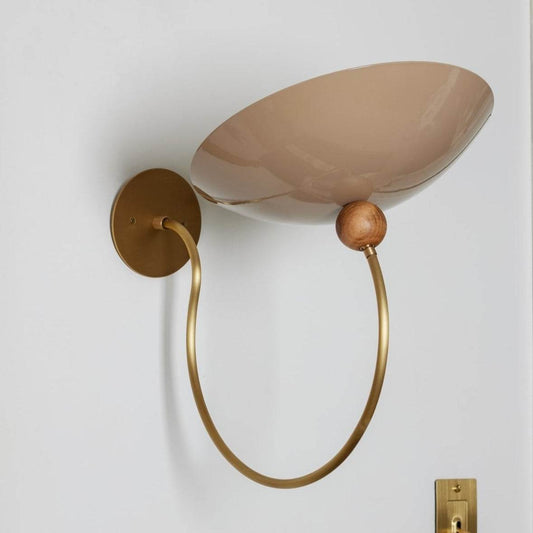 Zinnia (Smoked Oyster, Natural Brass) — Interior by Urbanology Designs, Photo by Matti Gresham