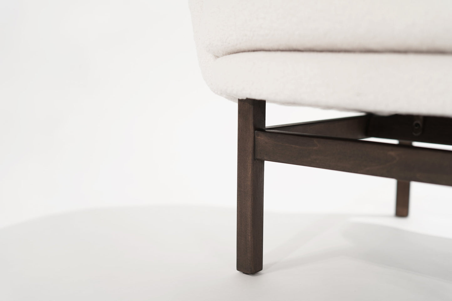 Mid-Century Barrel Lounge Chairs by Lawrence Peabody, 1950s