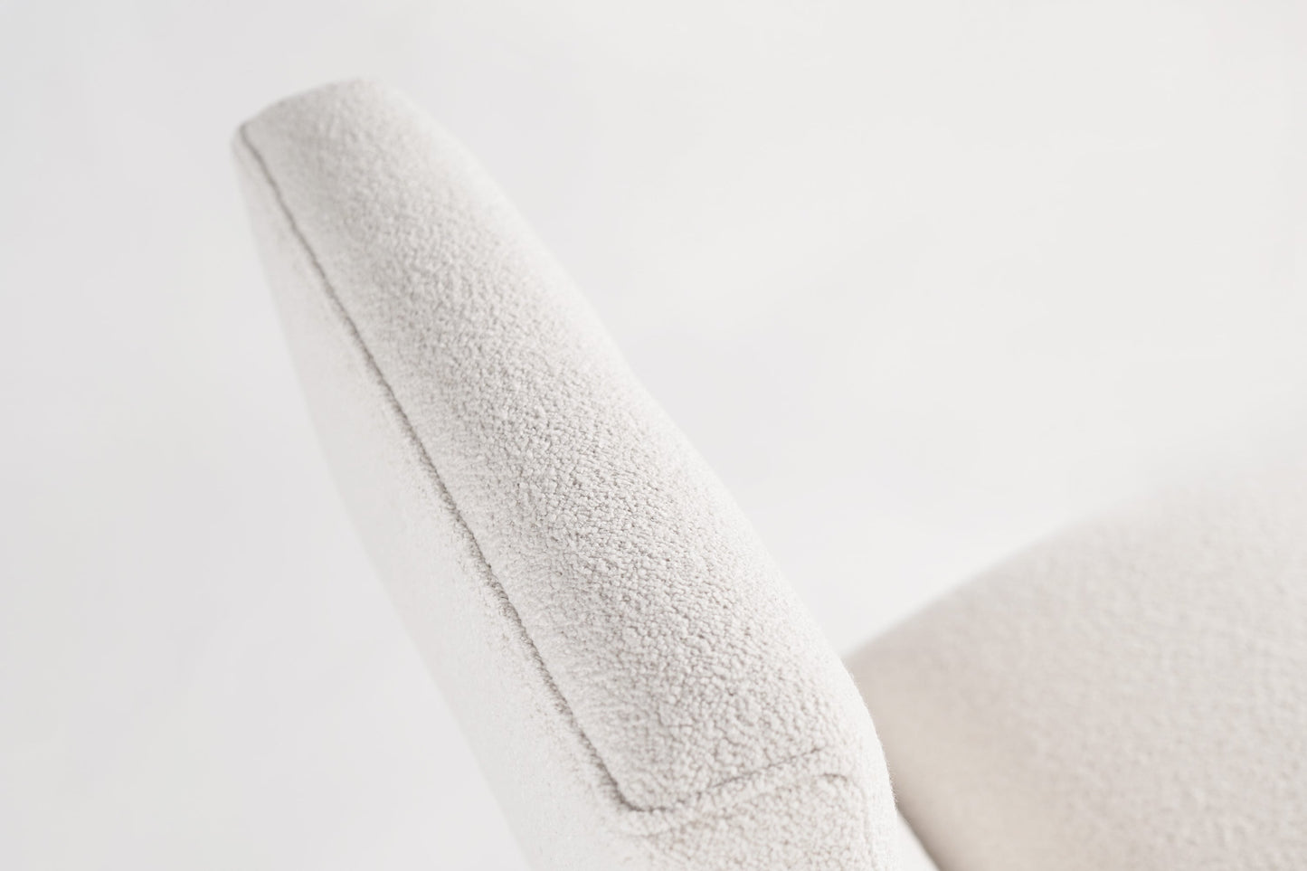 Classic Slipper Chairs by Jens Risom in Bouclé, circa 1950s