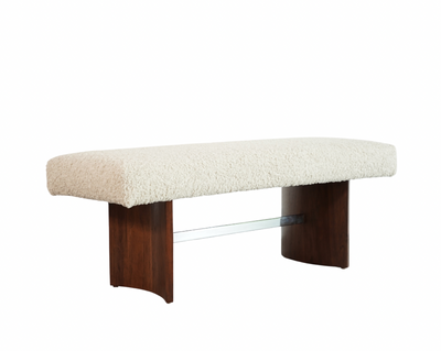 Vladimir Kagan "Propeller" Bench for Selig, Trend 75 Collection, 1966