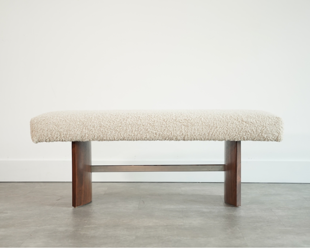 Vladimir Kagan "Propeller" Bench for Selig, Trend 75 Collection, 1966
