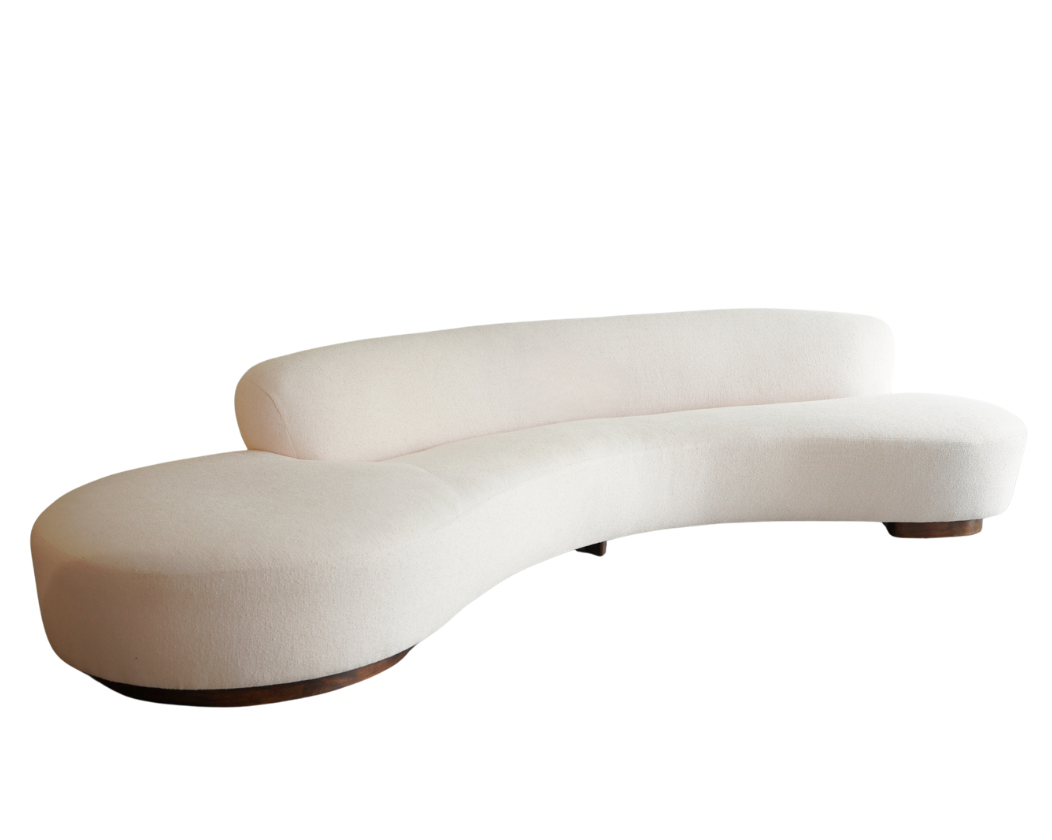 Serpentine Sofa by Vladimir Kagan, Model 150BS