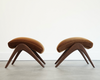 Contour Stools by Vladimir Kagan