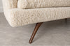 Venetian Sofa by Vladimir Kagan in Shearling, C. 1950s