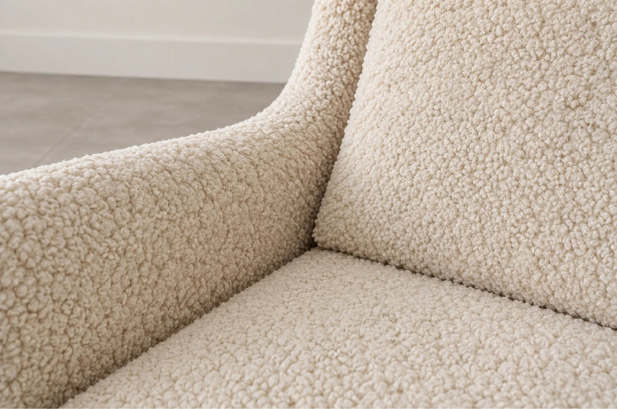 Venetian Sofa by Vladimir Kagan in Shearling, C. 1950s