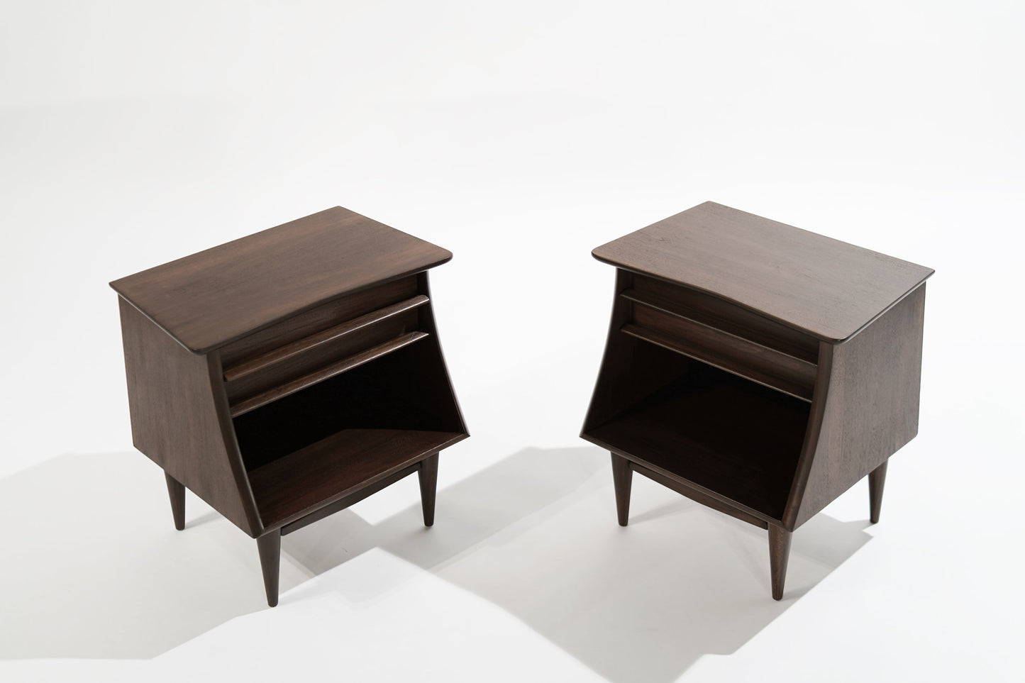 Walnut End Table by Kent Coffey, 1950s