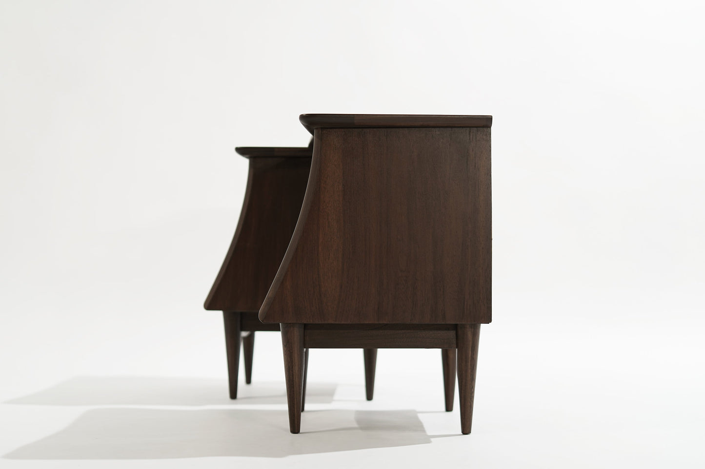 Walnut End Table by Kent Coffey, 1950s