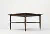 Set of Mid-Century Oak Coffee Tables in Espresso, C. 1950s