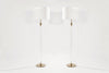 Glass Rod Floor Lamps by Hansen Lighting Co. New York, 1970s