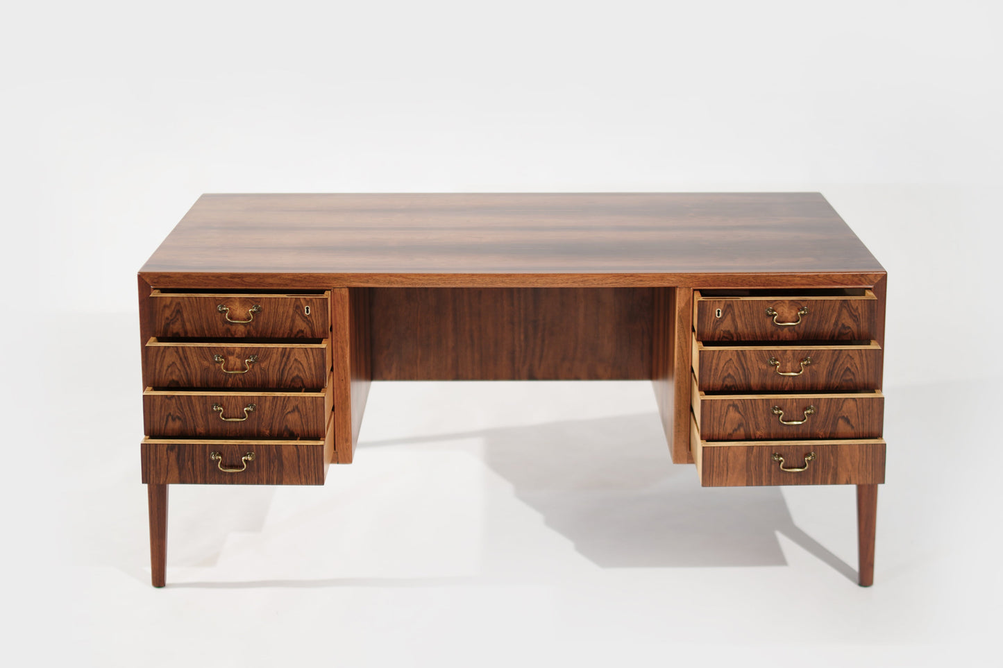 Executive Rosewood Desk by Kittinger, C. 1950s