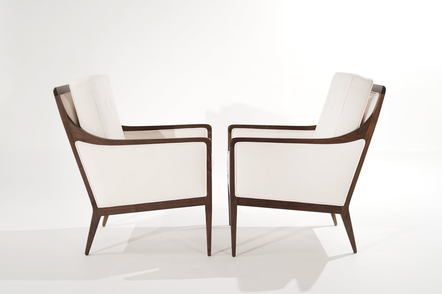 Set of Lounge Chairs by Milo Baughman, Country Village Collection, C. 1950s