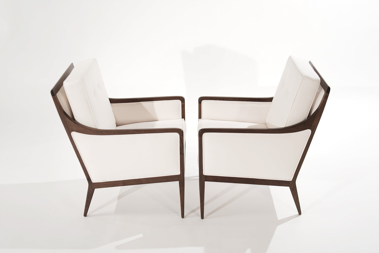 Set of Lounge Chairs by Milo Baughman, Country Village Collection, C. 1950s
