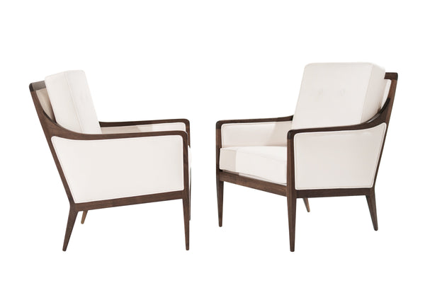 Set of Lounge Chairs by Milo Baughman, Country Village Collection, C. 1950s