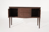 Mid Century Entry Console Table in Mahogany, C. 1950s